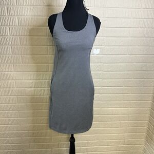 NWT‎ Tek Gear Ultrastretch Athletic Dress With Built In Bra Gray Sz XS Racerback